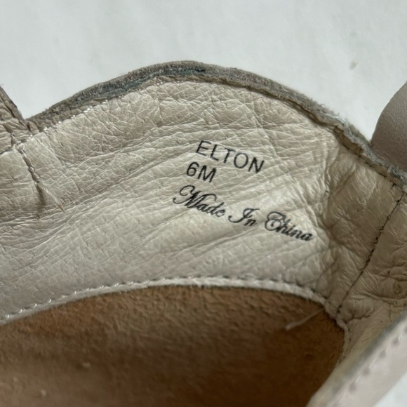 Donald J Pliner Elton Leather Cut Out Ankle Boots Pale Pink Gray Size 6M - Picture 14 of 17